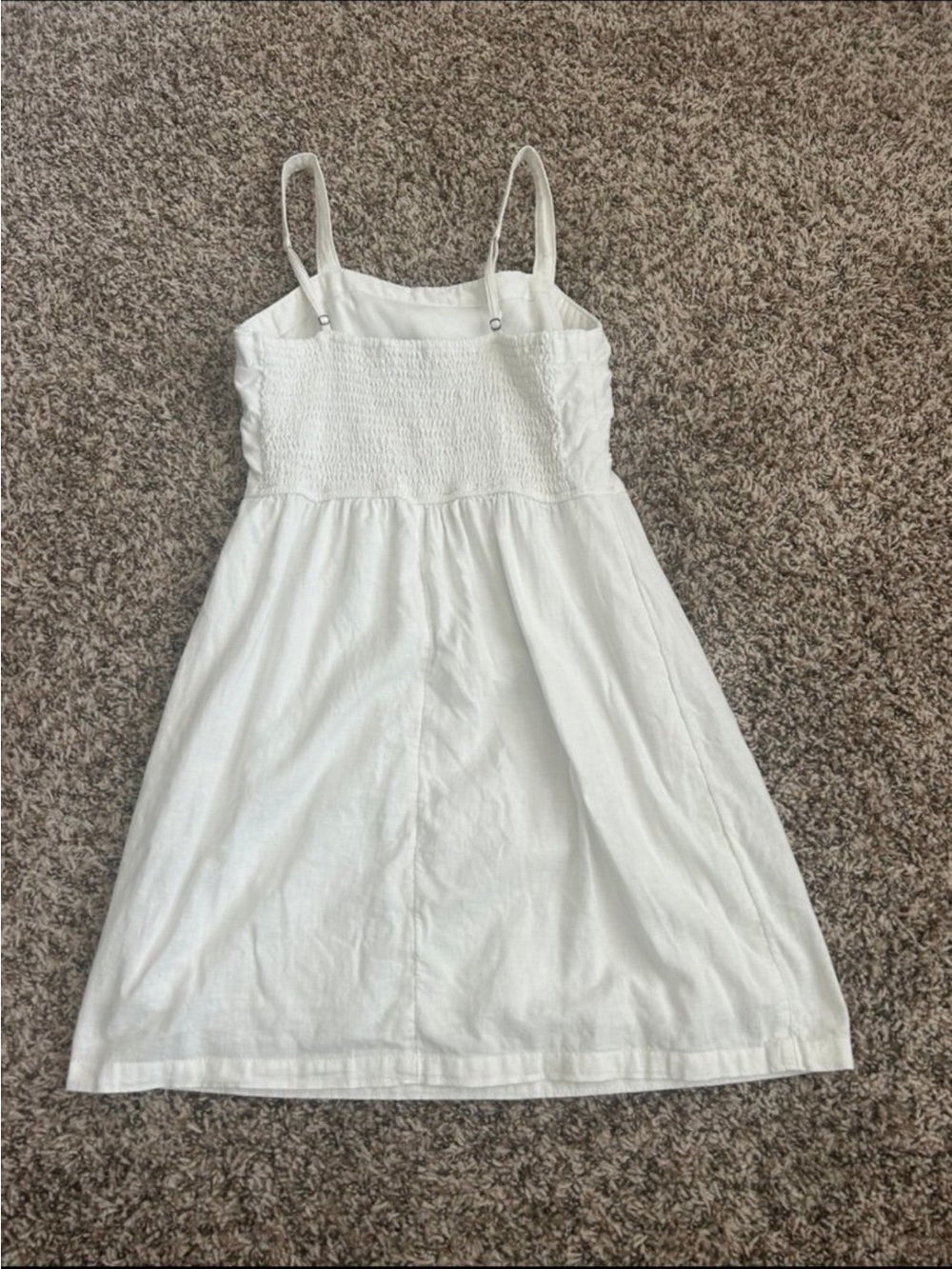 Abercrombie & Fitch White Dress - Picture 2 of 3